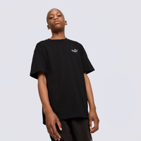Camiseta Puma ESS Small No. 1 Logo Juvenil Preto