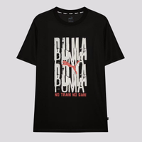 Camiseta Puma Graphics Emblem Preta