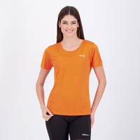 Camiseta Rainha Básica Classic New Feminina Laranja