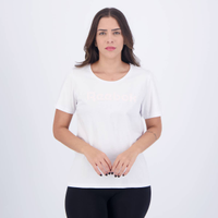 Camiseta Reebok Big Logo Linear Feminina Branca
