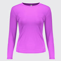 Camiseta Selene UV50+ Manga Longa Feminina Roxo