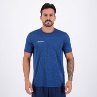 Camiseta Topper Treino Classic Mescla Azul
