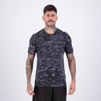 Camiseta Under Armour Camo SS Cinza