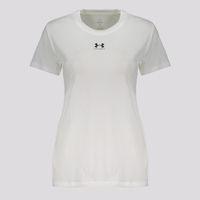 Camiseta Under Armour Campus Core SS Feminina Branca