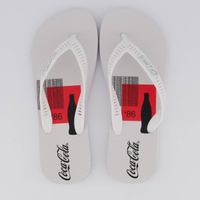 Chinelo Coca Cola Waterford Branco