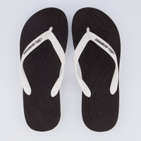 Chinelo Olympikus Livre Marrom e Branco