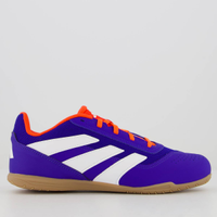 Chuteira Adidas Predator Club IN Futsal Azul e Branca