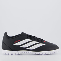 Chuteira Adidas Predator League Futsal Vermelha e Branca