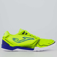 Chuteira Joma Dribling Futsal Verde e Azul