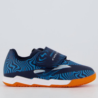 Chuteira Joma Evolution Futsal Infantil Azul