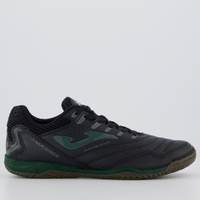 Chuteira Joma Maxima Futsal Preto e Verde