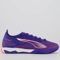 Chuteira Puma Ultra 5 Match IT Futsal Azul