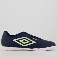 Chuteira Umbro Class Footballer Futsal Marinho e Verde