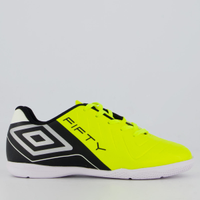 Chuteira Umbro Fifty VI Futsal Juvenil Verde