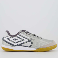 Chuteira Umbro Pro 5 Bump Club Futsal Prata