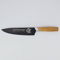 Faca Flamengo Premium Preta
