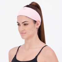 Headband Snugg Running Poliamida Rosa Claro