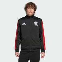 Jaqueta Adidas Flamengo DNA Preta e Vermelha