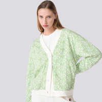 Jaqueta Fila Birch Oversized Feminina Verde