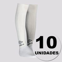 Kit 10 Meiões Umbro Classic Branco
