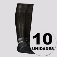 Kit 10 Meiões Umbro Classic Preto