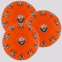 Kit 3 Bolas Vitória Estadios Campo Vermelha