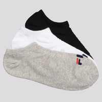 Kit Meia 3 Pares Fila Cano Curto Lisa