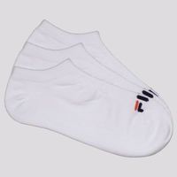 Kit Meia 3 Pares Fila Cano Curto Lisa Branco