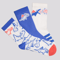 Kit Meia Adidas Brand Love Adrpt 3 Pares Infantil