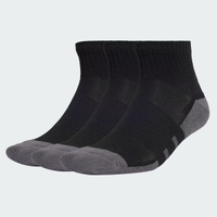 Kit Meia Adidas ESS Cano Curto 3 Pares Preto e Cinza