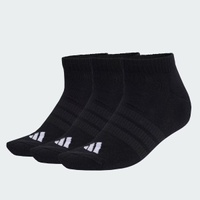 Kit Meia Adidas ESS Low 3 Pares Preta e Branca