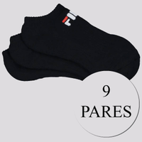 Kit Meia Fila 9 Pares Cano Curto