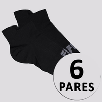 Kit Meia Fila Fast 6 Pares Preto
