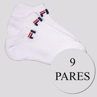 Kit Meia Fila Light 9 Pares Cano Curto