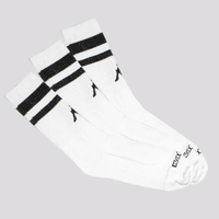 Kit Meia Kappa 3 Pares Sport Cano Alto Branca