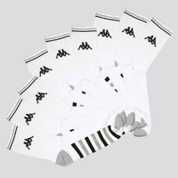 Kit Meia Kappa 9 Pares Comfort Cano Médio Branca