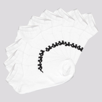 Kit Meia Kappa 9 Pares Sapatilha Branca