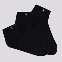 Kit Meia Lupo Cano Curto 9 Pares Preta