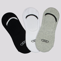 Kit Meia Olympikus Ult Invisível 3 Pares Branca, C
