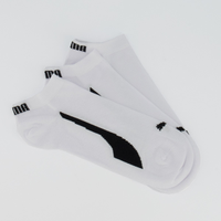 Kit Meia Puma Sapatilha 15 Pares Cano Curto Logo B