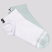 Kit Meia Puma Sapatilha 2 Pares Feminina Branca e