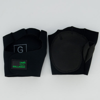 Luva Musculação Kallango Neoprene Preta