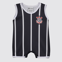 Macacão Regata Infantil Corinthians