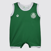 Macacão Regata Infantil Palmeiras