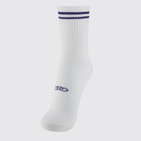 Meia Olympikus Comfy Branca e Marinho