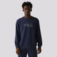 Moletom Fila Letter Outline Light Marinho