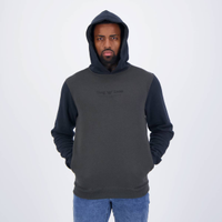 Moletom Hang Loose Outhere Cinza Escuro e Preto