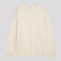 Moletom Puma ESS Oversized Feminina Off White