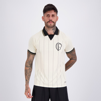 Polo Corinthians Dry Logo CP Off White