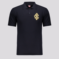 Polo Internacional Preta e Dourada